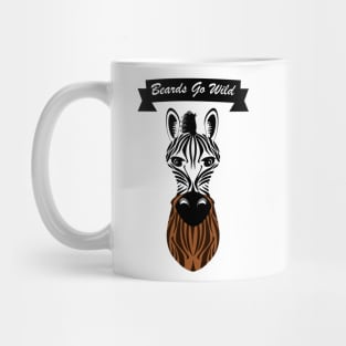 Zebra Beard Mug